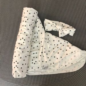 Copper pearl swaddle